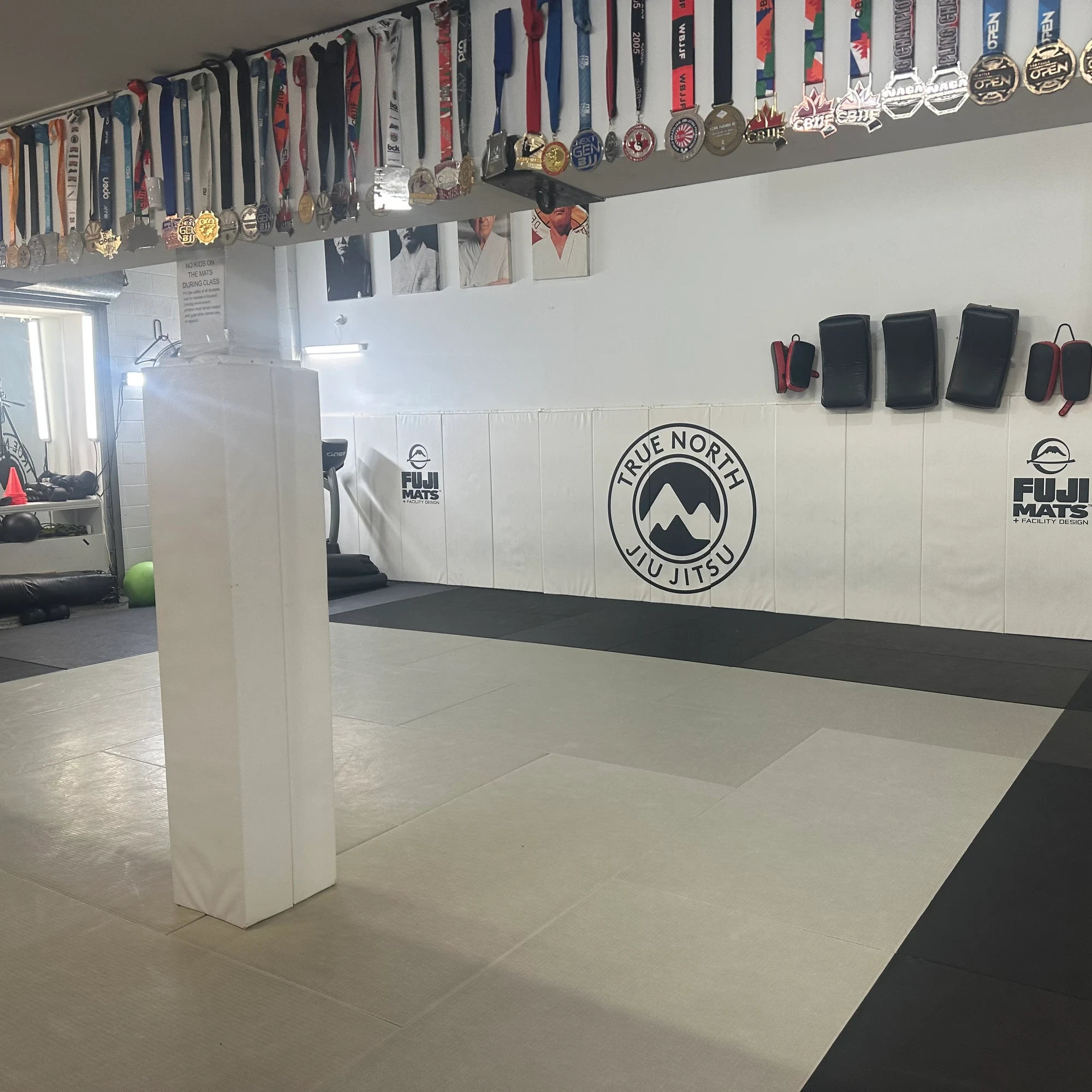 Students training at True North Jiu-Jitsu