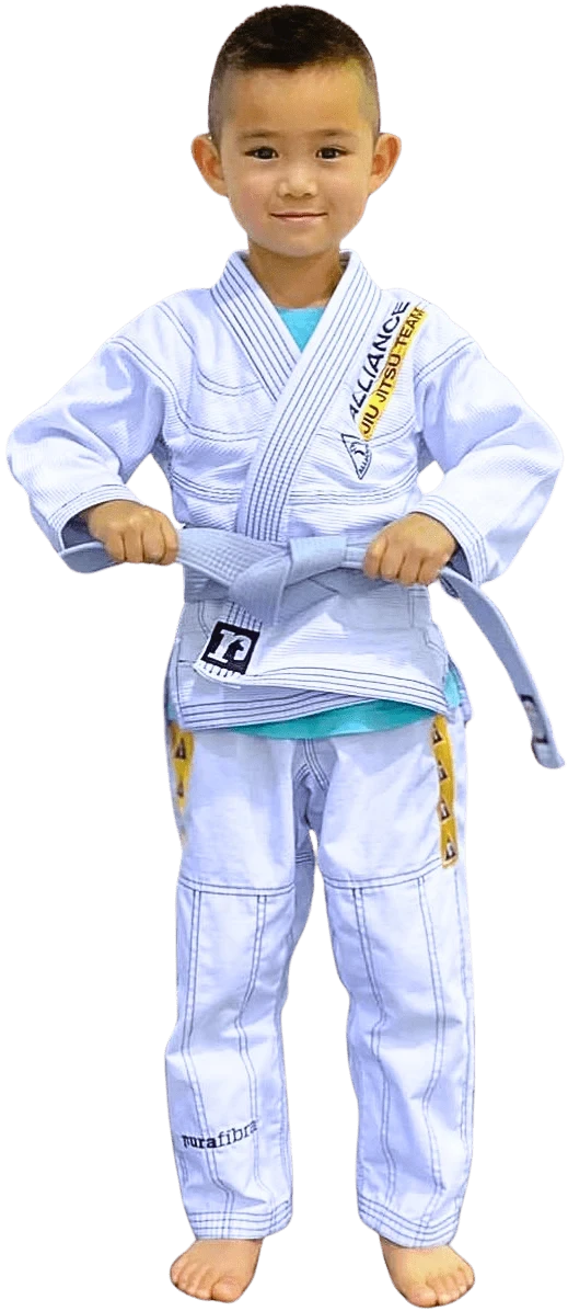 Young Brazilian Jiu-Jitsu student at True North Jiu-Jitsu