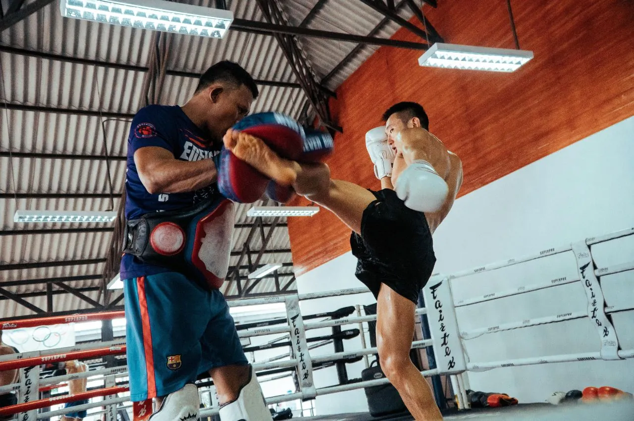 Muay Thai class at True North Jiu-Jitsu
