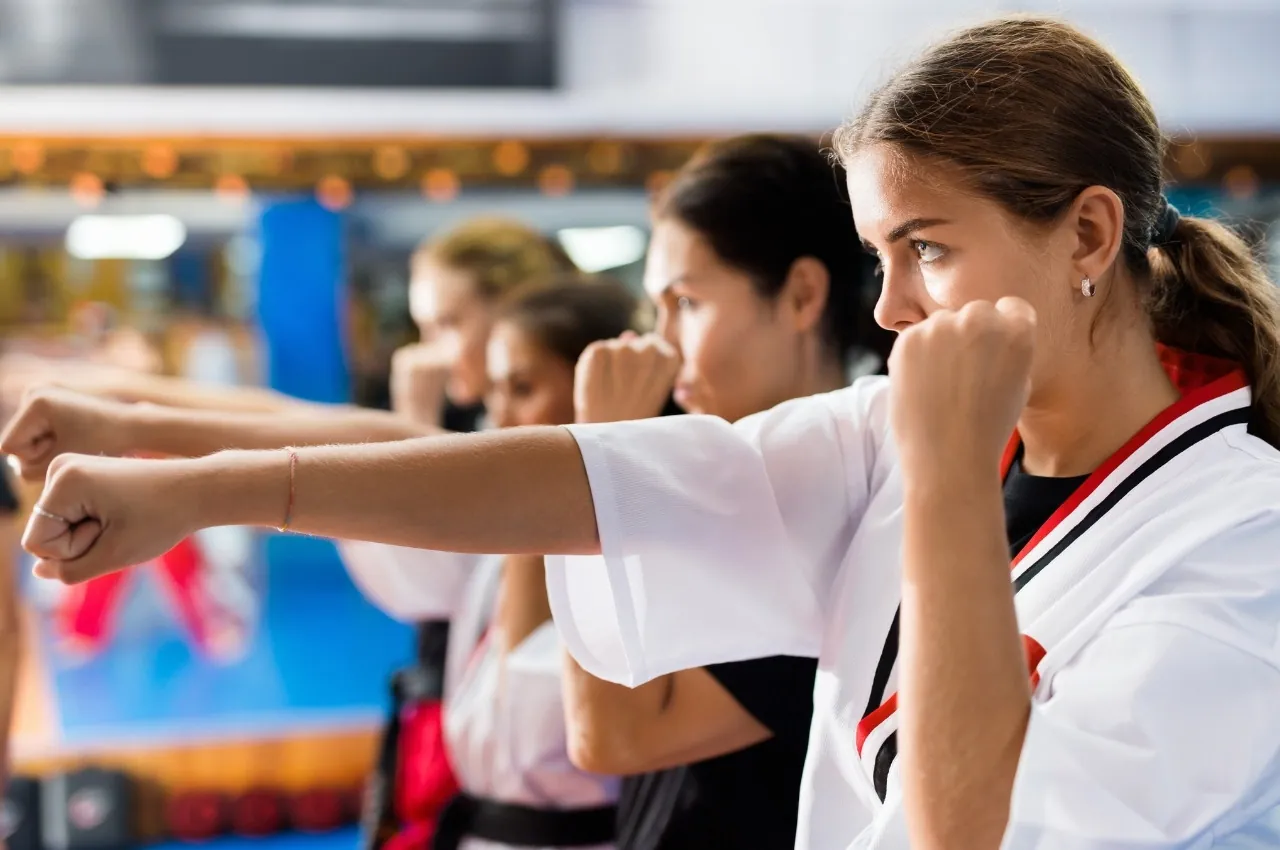 Women's Self Defense technique training at True North Jiu-Jitsu
